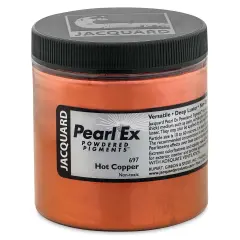 Jacquard Pearl-Ex Pigment - Hot Copper, 4 oz, Jar