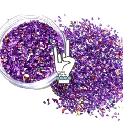Purple Lamborghini Premium Grade German Glass Glitter Mix for Epoxy and UV Resin Art
