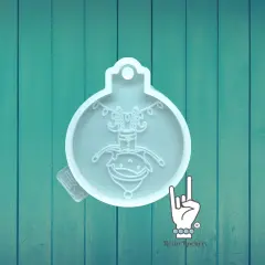 UV Safe Dangling Elf Resin Rockers Exclusive Ornament Mold for UV and Epoxy Resin Art