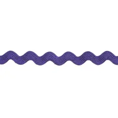 Belagio Small Ric Rac Trim, 0.375" Wide, 25 Yards, Purple