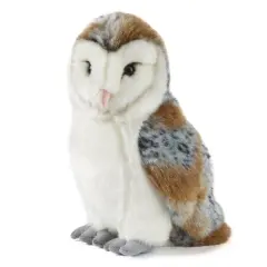 Large Barn Owl by LIVING NATURE - 12"