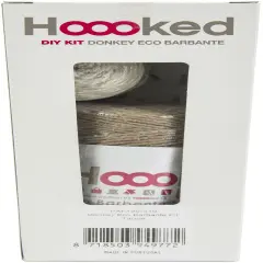Hoooked Amigurumi DIY Kit W/Eco Barbante Yarn-Donkey Joe - Taupe