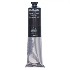 Sennelier Artists' Extra Fine Oil Paint - Carbon Black, 200 ml tube