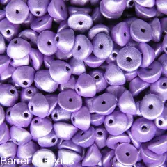 Konos Par Puca&reg;, Czech glass bead, Metallic Matte Purple, 10 grams