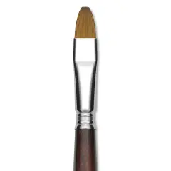 Escoda Prado Tame Synthetic Brush - Bright, Short Handle, Size 10