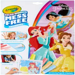 Crayola Color Wonder Coloring Pad & Markers-Princess