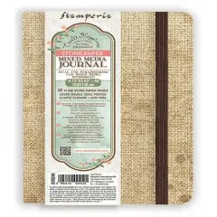 Create Happiness Stone Paper Mixed Media Journal A6-20 Blank Pages