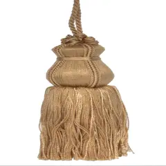 Belagio Key Tassel, 5" Long, 1 Piece, Taupe