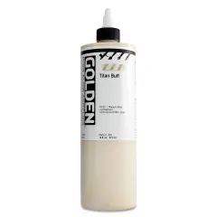 Golden High Flow Acrylics - Titan Buff, 16 oz bottle