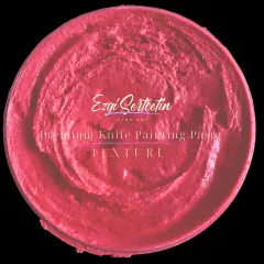 Premium Palette Knife Painting Paste|Modeling Paste|Texture Paste|Authentic Bright Colors|Ready to Use|Easy to Apply| 6oz by Volume|Ezgi Sertcetin Red passion&eacute;