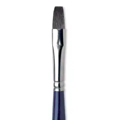 Da Vinci Sable Mix Brush - Flat Wash, Short Handle, Size 8