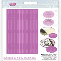 Tonic Studios Dimensions Dies-Keepsake Book Maker-Simple Spines