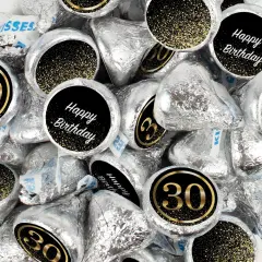 30th Birthday Candy Party Favors Chocolate Hershey's Kisses Bulk