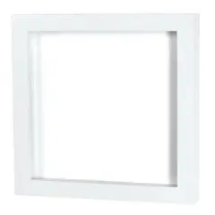 Doodlebug Fashion Furnishings Shadow Box 12"X12"-White