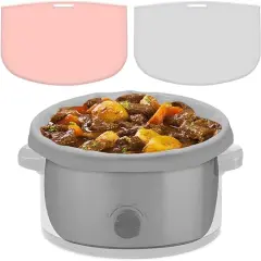 2 Pack Reusable Slow Cooker Crock Pot Silicone Liners