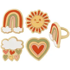 You Are My Sunshine Cupcake Rings, 12ct