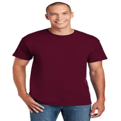 Gildan&reg; Dryblend Short Sleeve Men&rsquo;s Crewneck Tee Maroon
