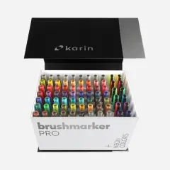 Brushmarker PRO Mega Box PLUS 72 colors + 3 blenders set..