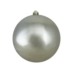 Northlight Shiny Shatterproof Commercial Christmas Ball Ornament - 8" (200mm) - Celadon Gold