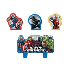 Marvel Avengers Powers Unite Birthday Candle, 1 Set