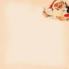 Great Papers! Vintage Santa Holiday Letterhead, Invitations and Announcements, Printer Friendly, 8.5"x11", 80 Pack