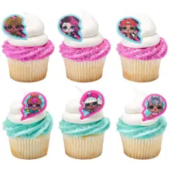 L.O.L. SURPRISE! #SquadGoals Cupcake Rings, 12ct