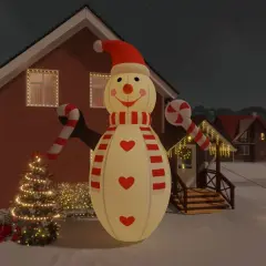 Christmas Inflatable Snowman with LEDs 248"