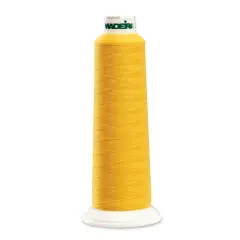 Aerolock Polyester Serger Thread --- 2,000 Yds --- Yellow Color -- Ref. # 9360 by Madeira&reg;