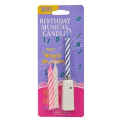 Musical Happy Birthday Specialty Candle, 1 Set