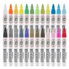 Risky's Tools of the Trade Platinum 3mm Buckshot Acrylic Paint Pens 26 Pack for Graffiti or Fine Art