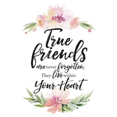 Dexsa True Friends Woodland Grace Series 6" x 9" Wood Plaque with Easel