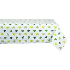 DII Shamrock Shake Print Tablecloth