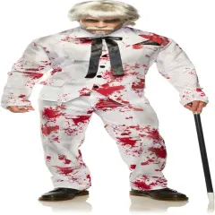 Evil Fast Food Chicken Colonel Men's Costume