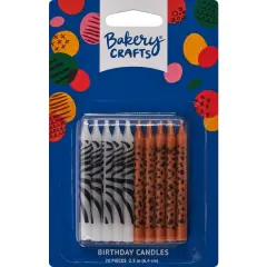 Animal Print Smooth Specialty Candles 2 Patterns