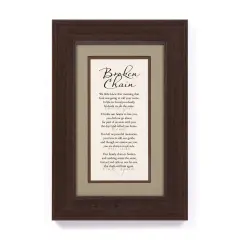 Dexsa Broken Chain Framed Wall Art