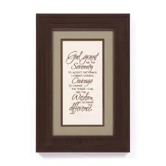 Dexsa Serenity Prayer Framed Wall Art