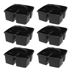Small Caddy, Black, Pack of 6