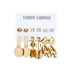 Kitcheniva Bohemian Womens Earrings Jewelry Accessories 6 Pairs Set