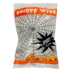 Northlight Stretchable Spider Web Halloween Decoration - White
