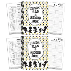 Peanuts&reg; Touch of Class Lesson Plan & Record Book, Pack of 2
