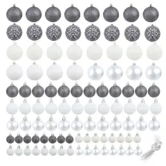100 Piece Christmas Ball Set
