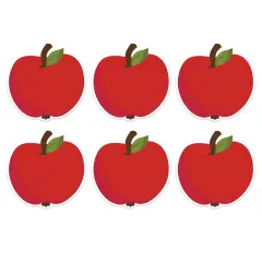 A Teachable Town Apples Paper Cut-Outs, 36 Per Pack, 6 Packs