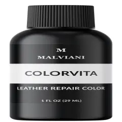 Leather Repair Color Restore for Faded and Scratched Couches Black