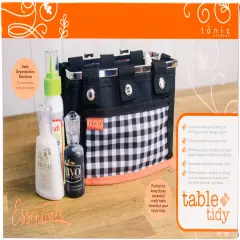 Tonic Studios Table Tidy Double Pocket for Tableside Craft Supply Storage