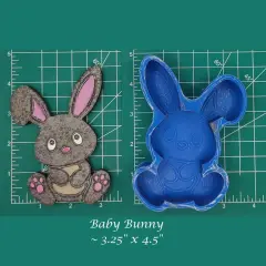 Baby Bunny Silicone Freshie Mold