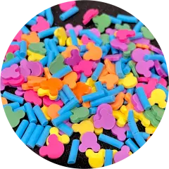 Fake Clay Mouse Sprinkles by Glitter Heart Co.&trade;
