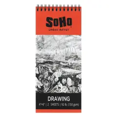 SoHo Soft Cover Drawing Pads - Assorted Sizes