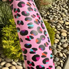 Pastel Leopard Smooth vinyl