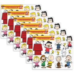 Peanuts&reg; Classic Characters 2-Sided Deco Kit, 6 Kits