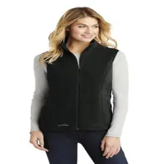 Eddie Bauer&reg; Best Quality Ladies Fleece Vest Turtle Neck Long Sleeve For Adult